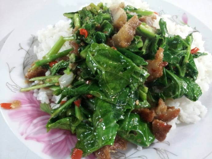 緑黄色野菜の王様 ケール をピリ辛に タイでのおいしい食べ方 たべぷろ