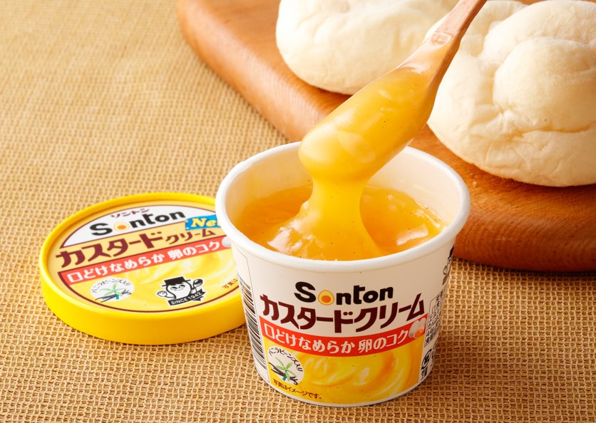 食パンに塗れば、おうちで簡単にクリームパンのような味わい