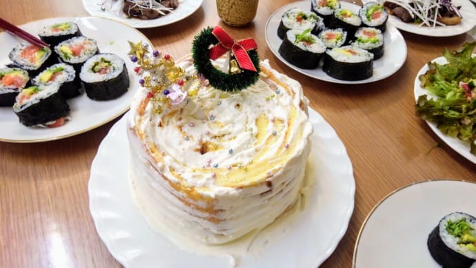 お子様と一緒に簡単に作れるクリスマスケーキ【レシピ付き】