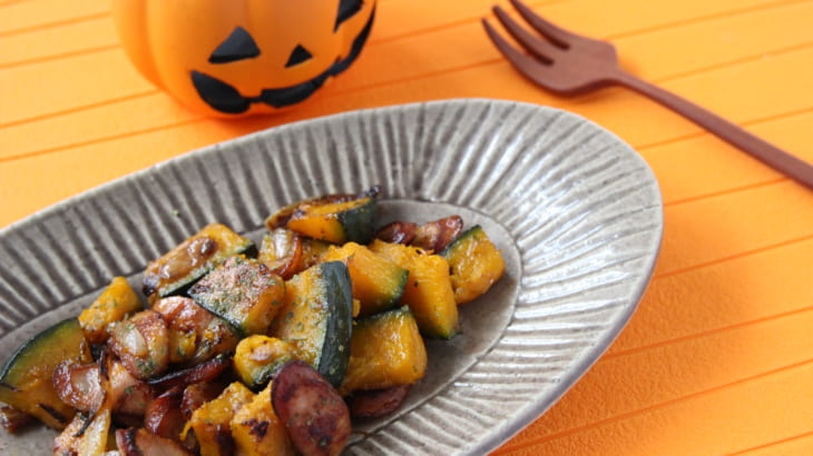 簡単かぼちゃおかず 15分で作れるレシピ2選 ハロウィンシーズンのお弁当にも たべぷろ