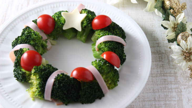 10分で作れるクリスマスの彩りサラダ2選 ブロッコリーが大活躍 レシピ付き たべぷろ