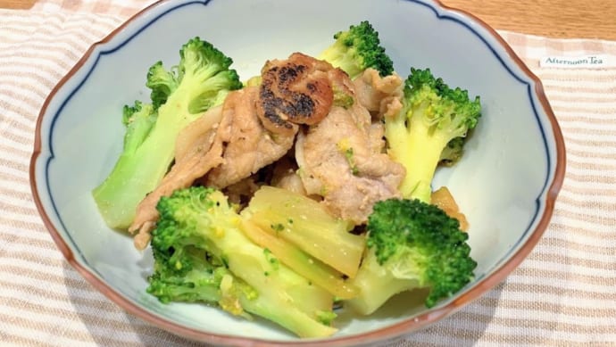 栄養たっぷりブロッコリーと豚肉の中華炒め！子どもが喜ぶ10分レシピ