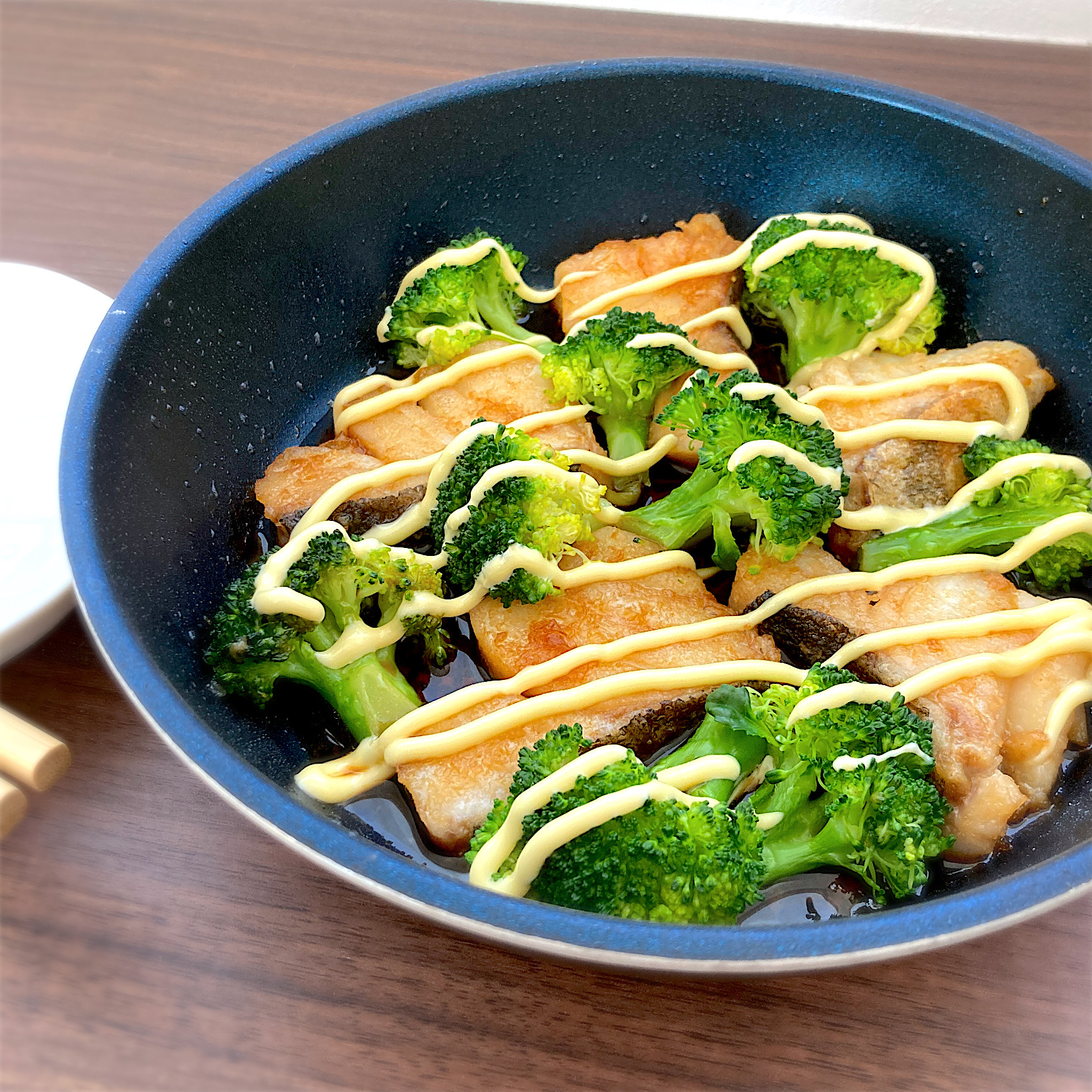 すき焼きのタレで簡単たらとブロッコリーの照りマヨ焼き ママ管理栄養士おすすめ15分レシピ たべぷろ