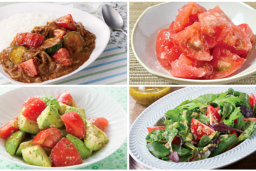 夏野菜の王様トマトのレシピ4選のサムネイル画像